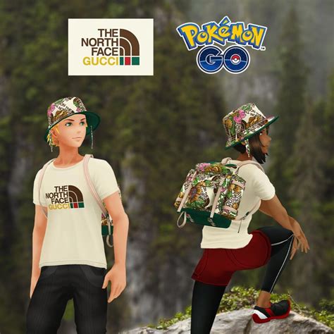 gucci north face pokemon go code|Gucci pins pokemon go.